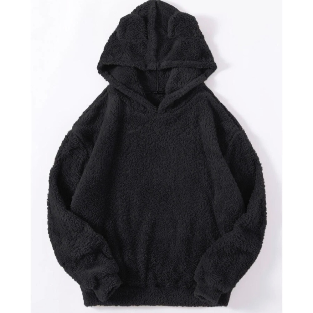 Shein Teddy Hoodie Sweater